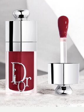 Dior Addict Lip Glow Oil 24h Hydrating Lip Oil in black cherry BNIB